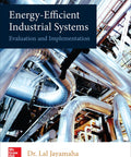 Digital ebook front cover: Energy-Efficient Industrial Systems: Evaluation and Implementation, stainless steel piping.