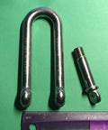 Stainless Steel 316 Long D Shackle 12mm Marine Grade Dee Ready For Heavy Duty Towing And Lifting Corrosion Resistant Smooth Action