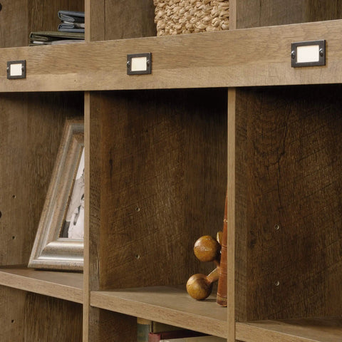 Master Level Craftsman Oak Storage Credenza With Spacious Cubbyholes For No Stress Organization Easy Room Setup Living Room Or Bedroom Sideboard To Keep Your Vibe Totally Fresh And Organized