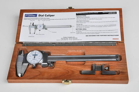 Pro Grade Machinist Dial Caliper And Depth Attachment Set 0 To 6 Inch Range With 0.001 Inch Precision Hardened Stainless Steel Anti Backlash Shockproof With Heavy Duty Spring Knurled Lock Screw For Secure Jaw Position White Finish