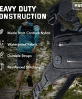 Water Resistant Running Vest Chest Pack With Phone Holder Lightweight Training Pack With Extra Storage And Reflective Details