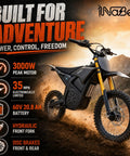 Crazy Fast 60v Electric Dirt Bike With 3000W Peak Power And Huge 20AH Battery Built For Teens And Adults Plus Full Hydraulic Brakes Sweet Mountain Off-Road Suspension For Wild Rides black dirt bike on trail