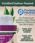 Espresso Machine Cleaning And Maintenance Kit For Breville And Other Compatible Models With Fast Acting Cleaning Tablets And Water Filtration To Knock Out Stale Residue, Extend Your Machine Life, And Boost Flavor. Certified carbon-neutral cleaning tablets package with leaves.