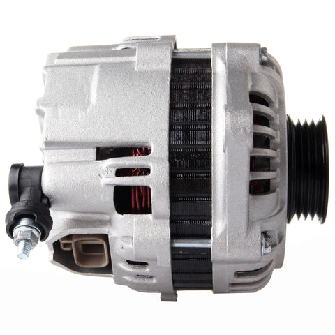 Side view of OE Replacement Alternator For Mazda 323 1995 Miata 1994 1996 MX3 1995 1996 Protege 1994 1996 With OE Specs And Easy Install