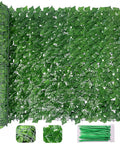 Dope Artificial Ivy Privacy Fence Screen 40 Inch By 120 Inch For Patio Balcony Garden Backyard Privacy Wall Decor Dense Faux Leaves