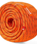 Coiled 7/16 Inch Double Braid Polyester Rope 150 Ft Heavy Duty Pulling Rope 880 Lbs Break Strength For Towing Rigging Sailing