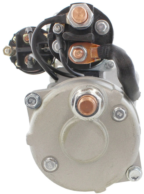 Front view of Beefed Up Starter Motor For Ford F650 F750 V8 2003 2008 International 1652SC VT365 6.0L 03 08 TerraStar MaxxForce 7 6.4L 08 14