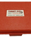 Red case of Right Angle Drill Attachment Kit For Tight Spaces, 90 Degree Adapter, Lightweight Power Drill Accessory