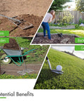 Effortless Lawn Leveler Tool For Fast Ground Leveling Stainless Steel Yard Rake With Durable Handle used in various settings