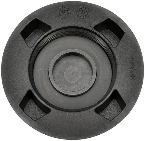 Top view of Heavy Duty Coolant Reservoir Cap Direct Replacement For Select Volvo Models, showing durable seal and OEM fit.