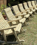 Dead Easy Outdoor Rocking Chair Plans With Smooth Ride Precision Mdf Templates And Goof Proof Step By Step Guide For Ultimate Backyard Kickback Lounge Made In Usa showing multiple wooden rocking chairs on grass.