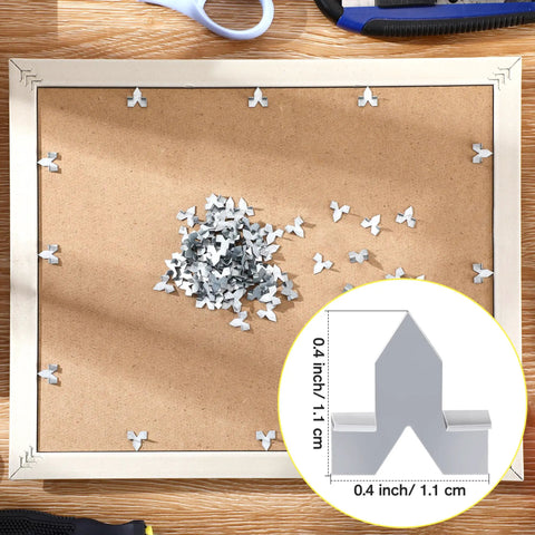 Heavy Duty Zinc Plated Glazier Points For Picture And Glass Framing A Kickass 250 Pack Rust Free Steel Fasteners That Honestly Put Other Brands To Shame