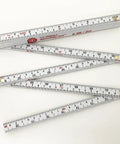 FR-72 Carpenter's Folding Rule Built Tough Workhorse Lightweight Composite Ruler With Easy Read Inch Fractions displayed open