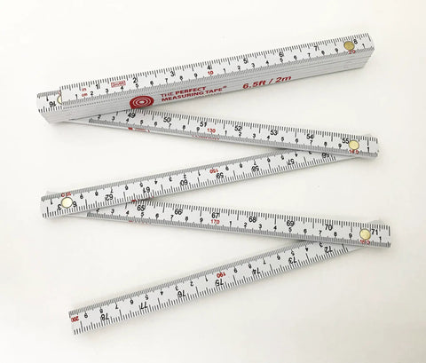 FR-72 Carpenter's Folding Rule Built Tough Workhorse Lightweight Composite Ruler With Easy Read Inch Fractions displayed open