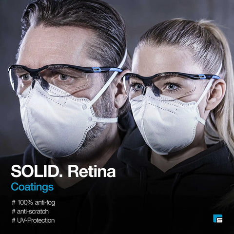 Clear Lens Safety Glasses With Side Shields Anti Fog Anti Scratch Anti Glare Protective Eyewear For Men And Women
