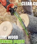 9.5 Inch Arc Curved Reciprocating Saw Blades Set With Storage Box For Tree Trimming And Wood Pruning cutting wood log