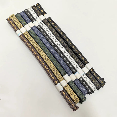 Various colored sageo cords for samurai swords; includes White Silk Cotton Ito Sageo Rope For Samurai Sword Tsuka Wrapping DIY Handle And Saya Decor Cord 280 Cm Pro Grade Synthetic Silk Cord No Sword Handle Or Saya Included