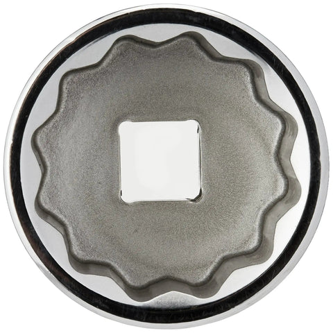 Top view of Half Inch Drive 12 Point 36mm Standard Socket for Auto Repair and DIY, showcasing 12-point chamfered opening.