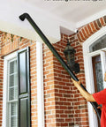 Person using 2.5 Inch Vacuum Extension Wands 19 Inch Long 2 Pack For Shop Vac Rigid Vacmaster Workshop And More Compatible