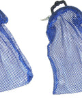 Clam Bag Diving Gear With Built In Locker Open 9x11 Inch Net 15x20 Inch Chum Bag 2 Pack Enforced Plastic Handle Blue Mesh