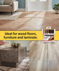 Slick No Fuss Scratch Repair Marker For Hardwood Floors And Furniture Hide Deep Nicks Scrapes On Cabinets Laminate Door Trim Restore That Like New Look With Simple Glide Application Total Weekend Warrior Pick displayed among wood floors and furniture.