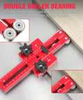 Premium Thin Rip Jig Guide For Table Saw Band Saw And Router Table with double roller bearings and adjustable slide rail.