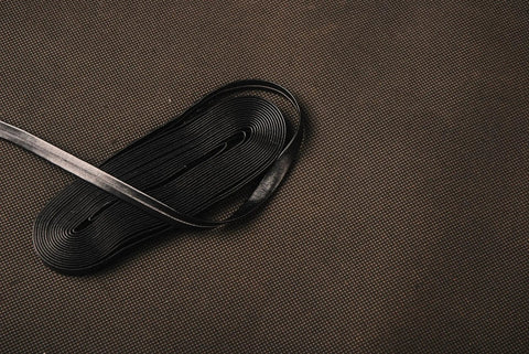 4.4 Yard Synthetic Leather Ito Tsukamaki Sageo Cord For Katana Wakizashi Tanto Scabbard Wrap DIY Handle Renewal Black High Quality