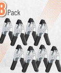 Beast Mode Spring Clamps Set 8 Pack 6 Inch with PVC Coated Tips for Photography Woodworking and Crafts Tough Metal Build