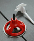 Spin Doctor Tile Leveling System Caps 100 Piece Kit Reusable Caps Prevent Uneven Tiles With Large Format Floors Align