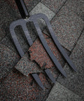 Fork Stripper Tool For Pitch Fork Roof Fork And Spade Fork Heavy Duty Yard Maintenance Gear on shingle roof