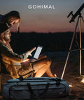 Shock Absorbent Multipurpose Telescope Bag 40 Inches For On The Go Outdoor Travel And Safe Transit, Padded Protective Case Built For Celestron And Other Major Telescope Brands, Durable, Lightweight, Weather Resistant, Quick Access beside campsite telescope