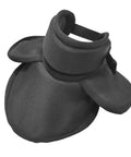 Tough As Nails Hema Throat Guard Gorget with 350N fabric, air mesh, and EVA pads for fencing and longsword training protection.
