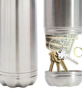 Hidden Compartment Stainless Steel Water Bottle Safe Tumbler With Secret Bottom Stash To Hide Cash Jewelry Keys And Valuables