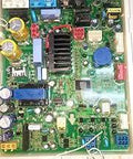 EBR79686303 PCB Assembly Replacement Part for Flat Screen TVs and Monitors, white, OEM quality, circuit board layout.