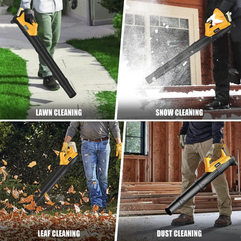 Cordless Weed Trimmer And Leaf Blower Combo For Your Yard And Garden, Yard Work Ready, Tool Only, leaf and dust clearing