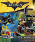 Batman Movie Scarecrow Fearful Face Off 70913 Building Kit with gyro-copter, Batman and Scarecrow minifigures, and power plant