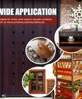 Wide application of Rosewood Water Based Wood Stain For Indoor And Outdoor Furniture Non Toxic Fast Drying Cabinet Varnish Eco Friendly Low Odor Wood Finish No Sweat Formula 8 5 Fl Oz on various wood surfaces.