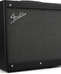 Mustang Gtx50 Fifty Watt One Twelve Inch Celestion Speaker Modeling Guitar Amplifier Combo in black casing, side view