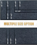 Multiple size options of the Indoor Outdoor Doormat 2x3 Foot Heavy Duty Durable Built To Last Welcome Mat With All Weather Waterproof Backing Non Slip For Entryway Front Door