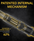 Pro Grade Inch Pound Torque Wrench One Quarter Inch Drive Twenty To Two Hundred InLb And Two Point Twenty Six To Twenty Two Point Six Nm Calibrated Tool, patented internal mechanism detail