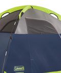 Close-up of Sundome Camping Tent With Rainfly For Two To Six People, Easy Ten Minute Setup, Weatherproof Shelter, side view