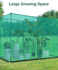 Crop Cage Plant Protection Tent 4 x 8 x 6 Feet No Fuss Setup Easy To Install Garden Cage With Ground Buried Cloth Keeps Pests Out