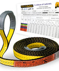 Mighty Sumo 1 Inch By 10 Foot Poly Web Sling Lifting Strap for Construction and Rigging with safety certification