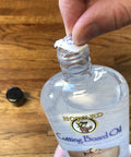 Opening 12 oz bottle of Food Grade Mineral Oil For Wood Cutting Boards And Butcher Blocks, Odorless Tasteless Colorless