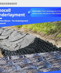 Top Notch Paver Underlayment Fabric 8 Oz For All Paver Types Made In America 50 Year Durability installed under geocell