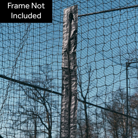 40 Foot Batting Cage Net Stand Alone Net Only For Backyard Baseball And Softball Practice Professional Grade Netting Frame Not Included.