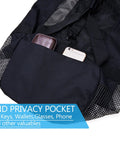 Oversized 37 Inch Mesh Dive Bag For Scuba Gear And Sports Equipment with end privacy pocket for keys and phone.