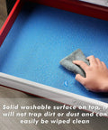 Blue Non Slip Foam Rubber Drawer Liner For Tool Boxes And Drawers, Easy Cut With Textured Grip To Protect Tools From Scratches