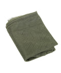 Front view of Ultra Fine Mosquito Netting Sheet No See Um Mesh For Indoor Outdoor Use, folded light green insect shield