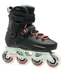 Twister XT Women's Fitness Inline Skates For Urban Cruising And Daily Commutes Black Mint Premium Liner Two In One Sizing Side View